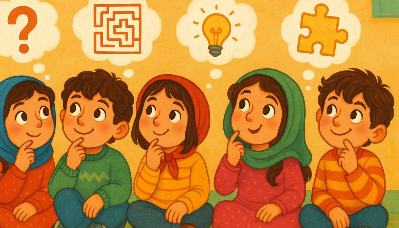 چیستان شعر برای بچه‌های 6 تا 8 سال 