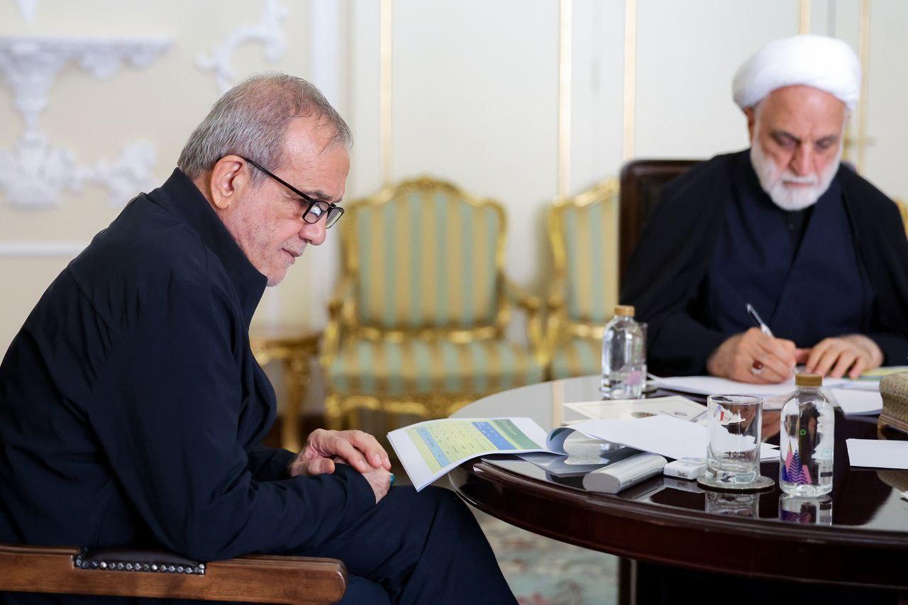 عکس/ برگزاری جلسه سران قوا در نهاد ریاست جمهوری