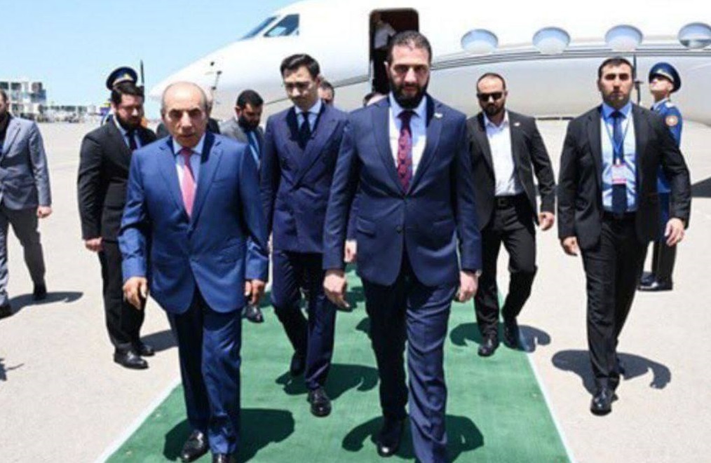 افشاگری رسانه عبری: الشرع با هدف عادی‌سازی پنهان روابط با اسرائیل وارد باکو شد
