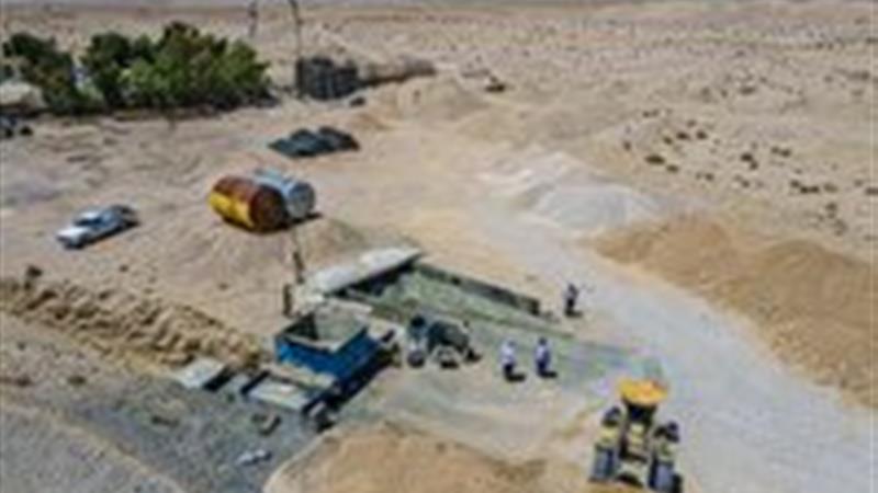 پیشرفت ۸۱ درصدی طرح آبرسانی به شهر طبس