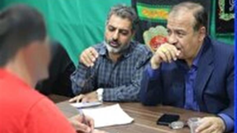 دیدار مدیرنمایندگی ستاد مردمی دیه با مددجویان زندان مرکزی یزد
