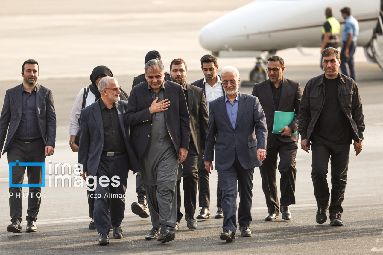 عکس/ ورود وزیر کشور پاکستان به تهران