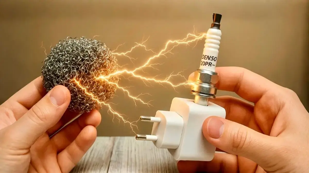 یک ایده خلاقانه برای ساخت یک فندک برقی با شمع خودرو