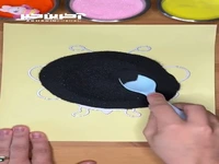 نقاشی روی شن رضایت‌بخش