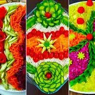 سالادتو اینجوری تزیین کن