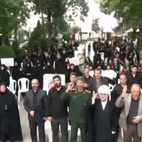 اجتماع باشکوه زینبیون در عباس‌آباد