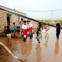 امدادرسانی به ۳۲۰ نفر در مناطق سیل‌زده استان کرمان