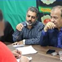 دیدار مدیرنمایندگی ستاد مردمی دیه با مددجویان زندان مرکزی یزد