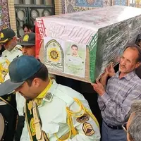 وداع باشکوه سیستانی‌ها با پیکر شهید «میرشاهی»