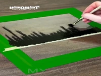 روح تازه جنگل در قاب نقاشی