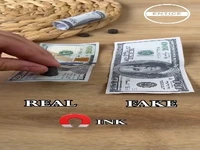 تشخیص دلار اصل از تقلبی با استفاده از آهنربا