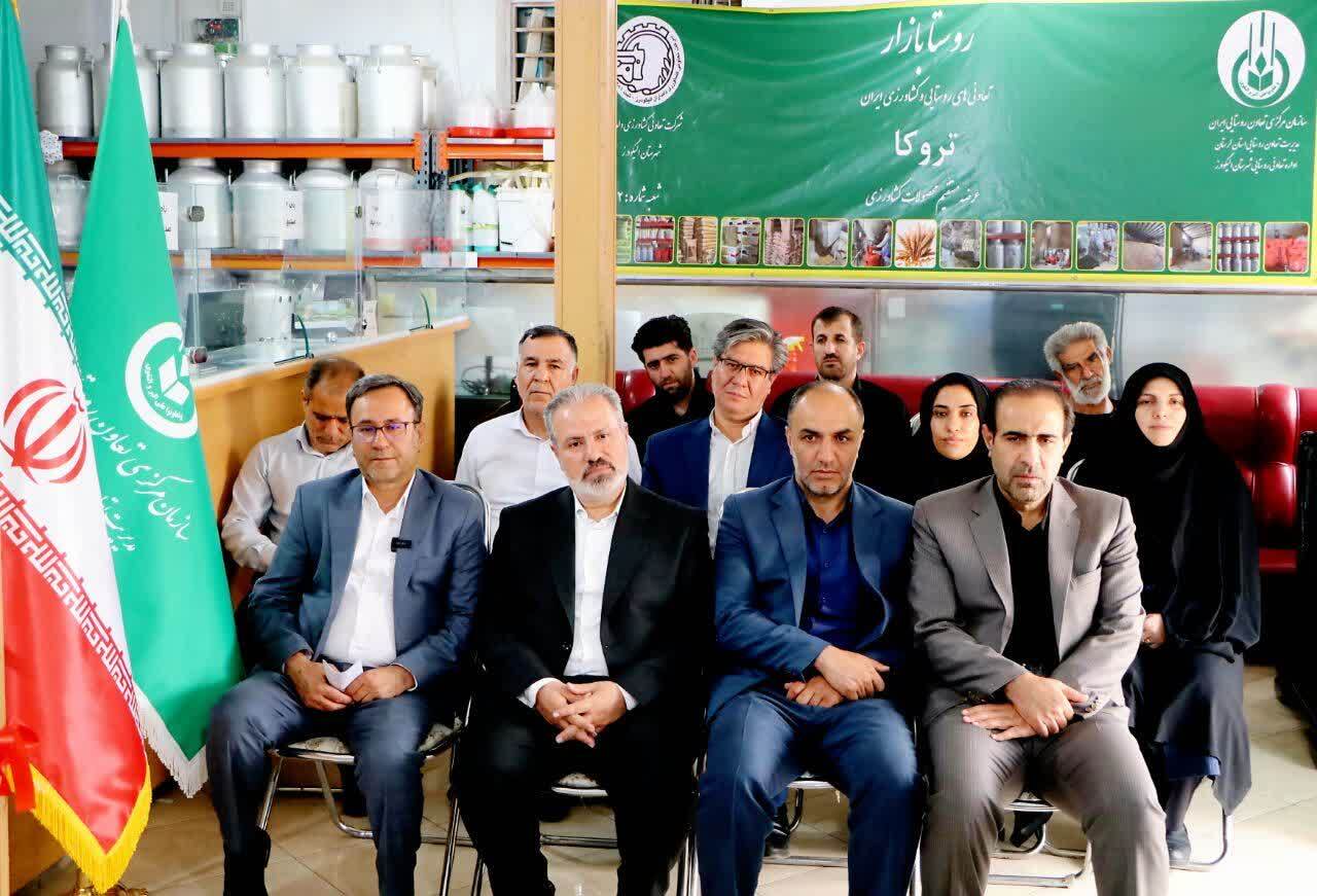 افتتاح 2 روستا بازار در الیگودرز