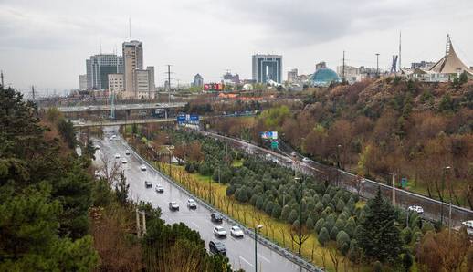 هشدار رگبار و وزش باد شدید برای تهران