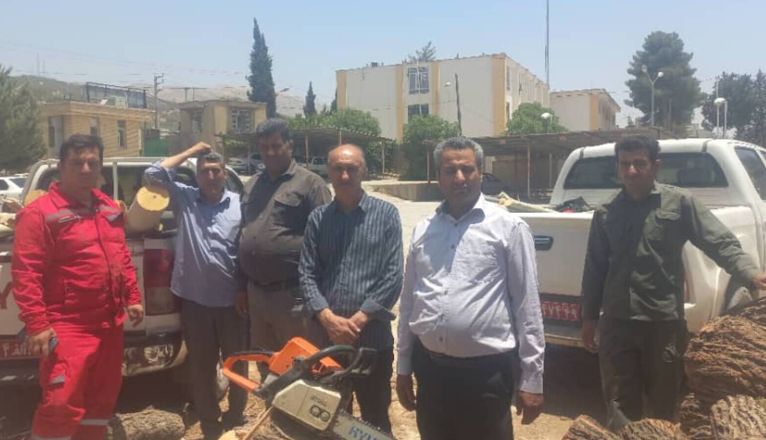 متخلف قطع درختان چنار تنگ سریز دستگیر شد
