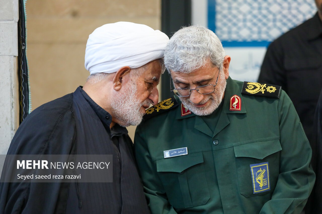 عکس/ مراسم بزرگداشت شهدای نیروی قدس سپاه پاسداران انقلاب اسلامی