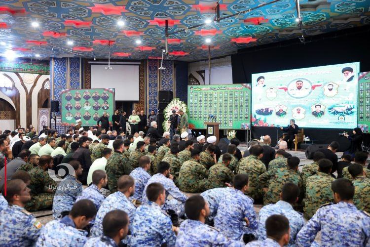 عکس/ حضور رئیس‌جمهور در آیین گرامیداشت شهدای اقتدار و امنیت