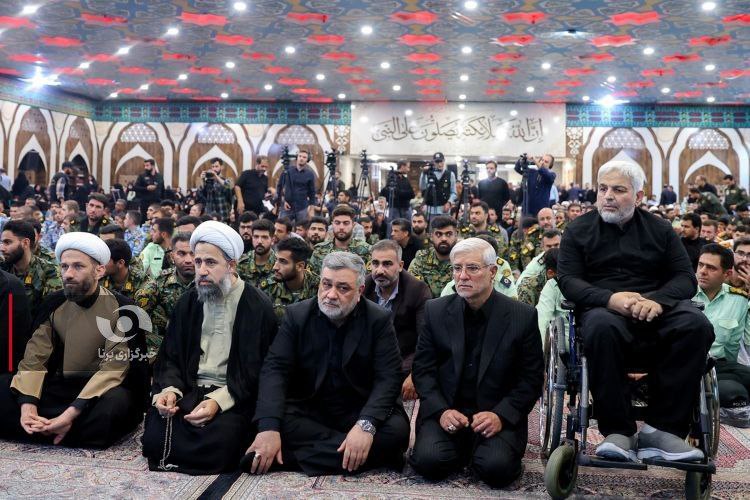 عکس/ حضور رئیس‌جمهور در آیین گرامیداشت شهدای اقتدار و امنیت