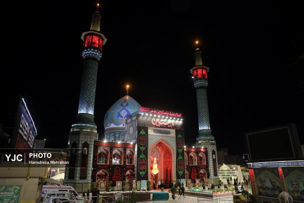 آیین غبارروبی ضریح مطهر آستان مقدس امامزاده صالح (ع)