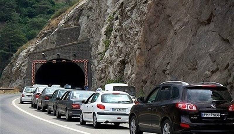 ترافیک مقطعی پرحجم در کندوان و هراز