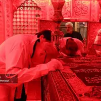 آیین غبارروبی ضریح مطهر آستان مقدس امامزاده صالح (ع)
