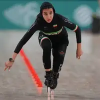 دختر اسکیت باز ایران: در جنگ هم تمرین کردم تا طلای جام جهانی را از دست ندهم