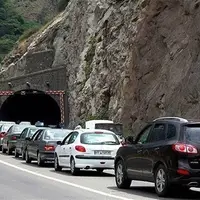 ترافیک مقطعی پرحجم در کندوان و هراز