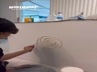 هنرنمایی خلاقانه نیکا سریال «پایتخت» روی بومِ نقاشی