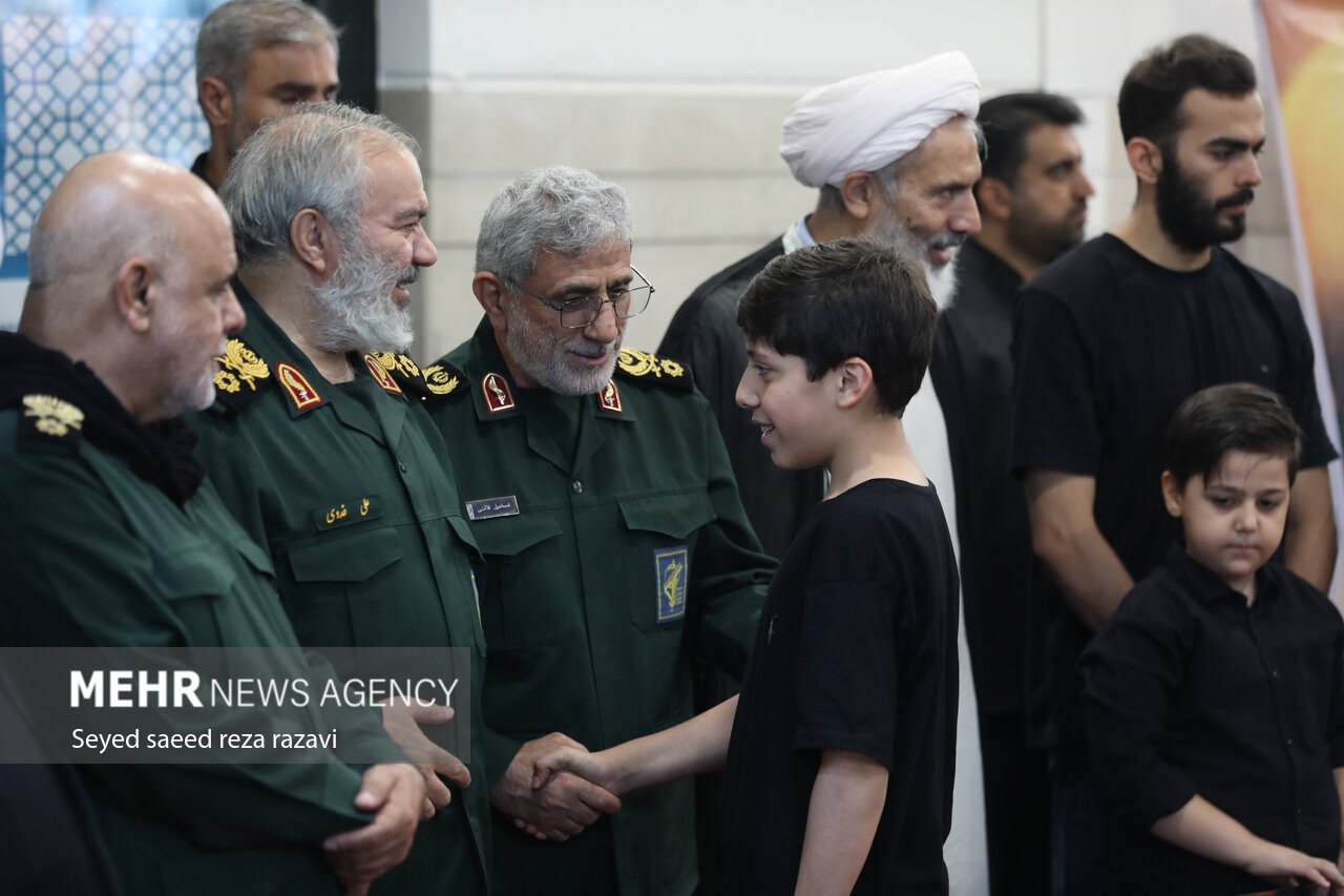 عکس/ مراسم بزرگداشت شهدای نیروی قدس سپاه پاسداران انقلاب اسلامی