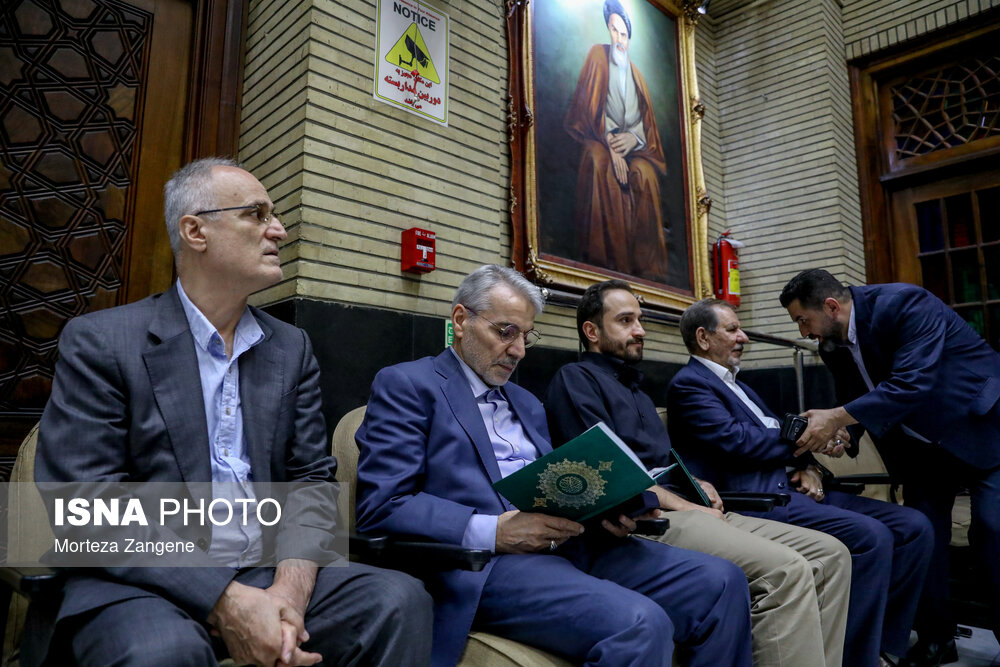 عکس/ مراسم یادبود «حسین طیب‌نیا»