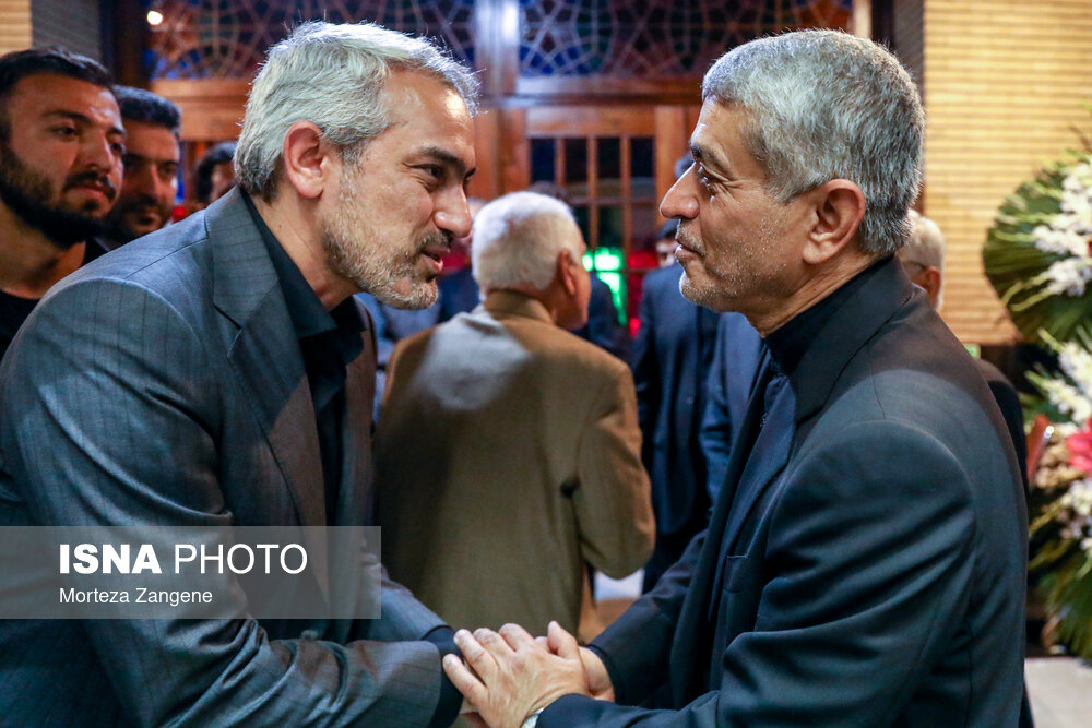 عکس/ مراسم یادبود «حسین طیب‌نیا»