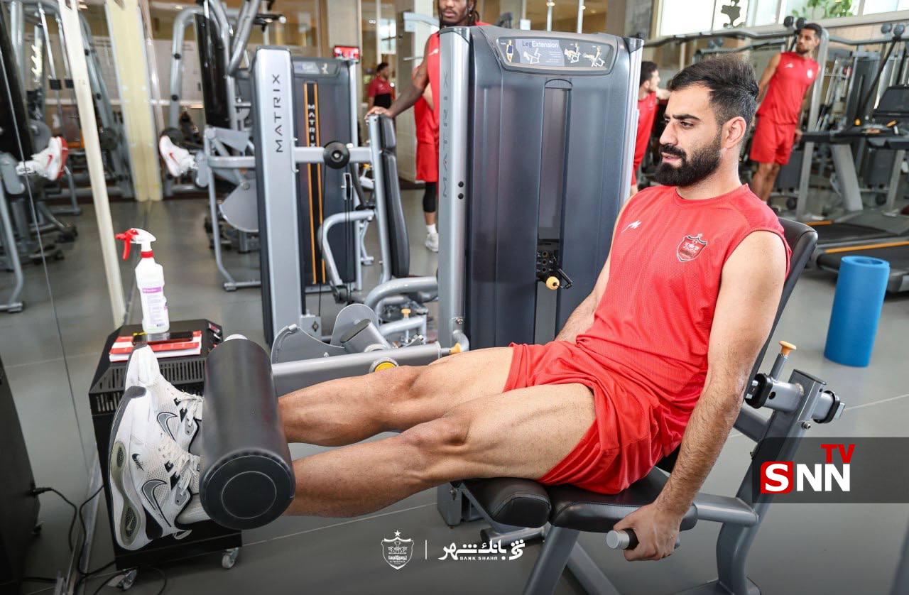 تمرین صبح امروز تیم فوتبال پرسپولیس در اردوی ترکیه