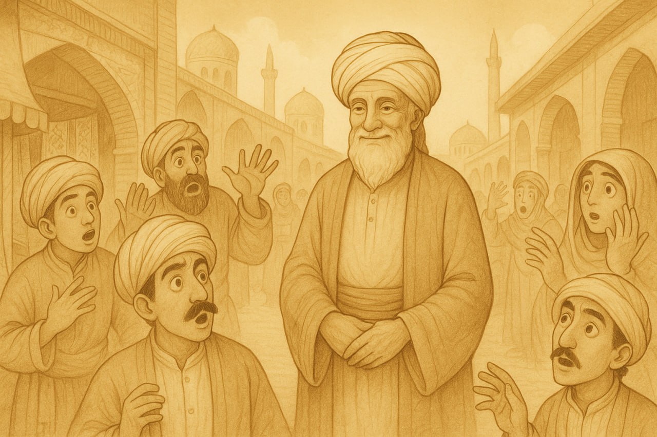 وقتی مردم از حرف لقمان حکیم تعجب کردند!   