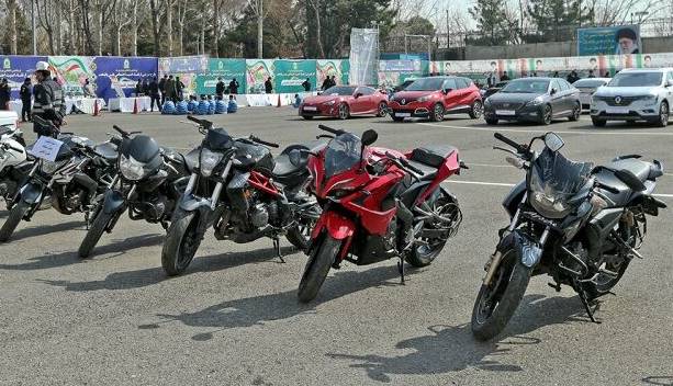 حراج برخط موتورسیکلت‌های اموال تملیکی بوشهر برگزار می‌شود