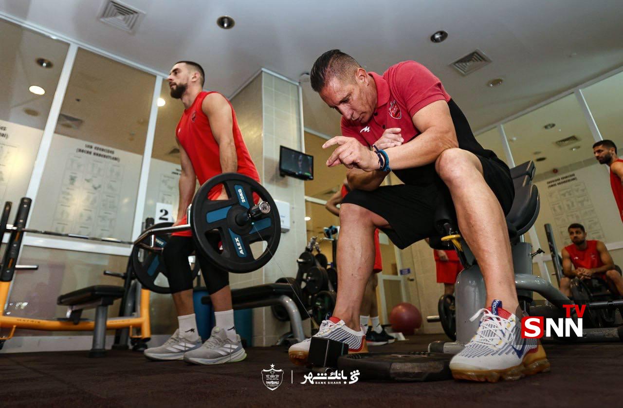 تمرین صبح امروز تیم فوتبال پرسپولیس در اردوی ترکیه