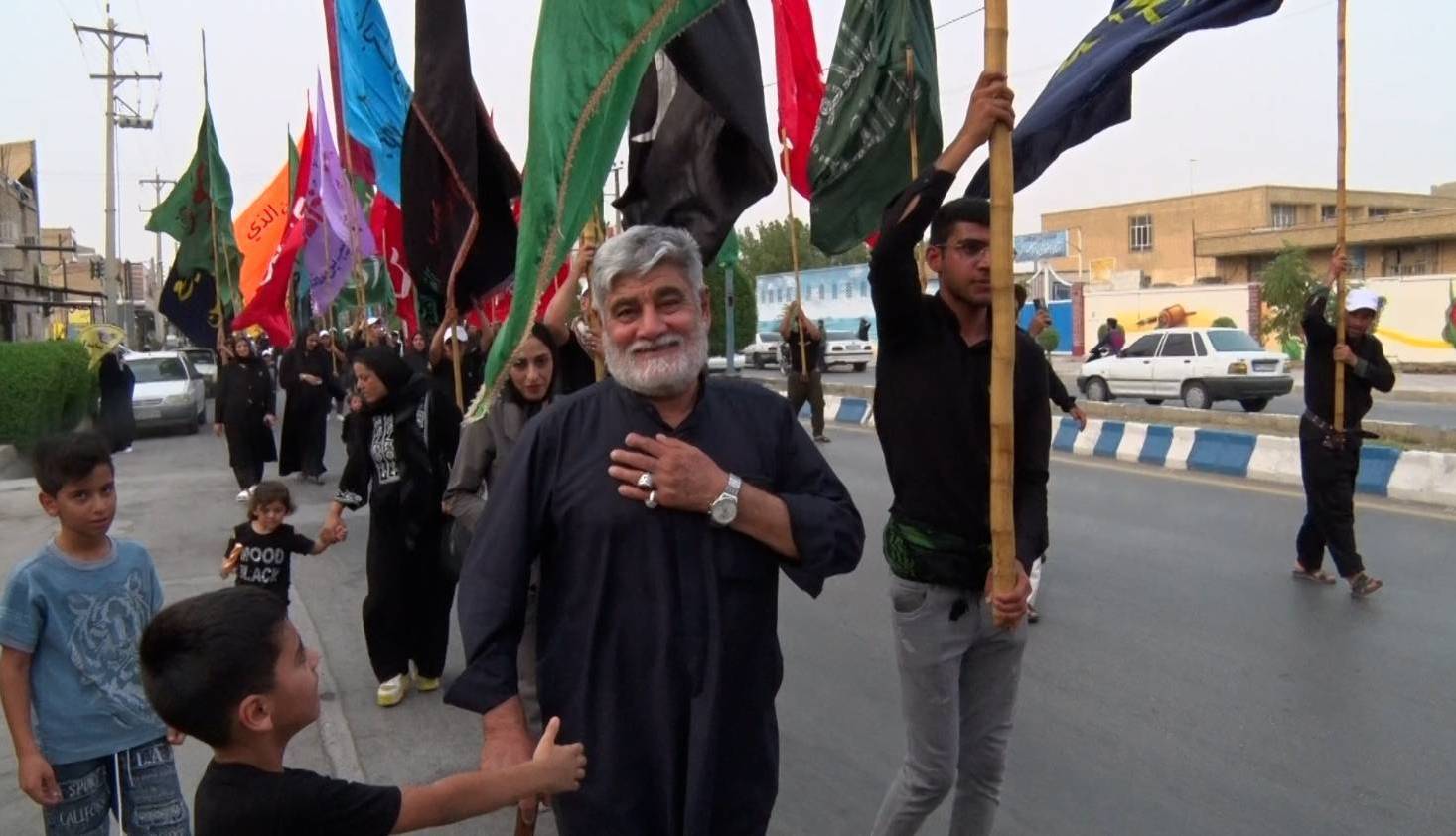 حرکت کاروان پیاده نورالحسین رامهرمز به سمت کربلای معلی