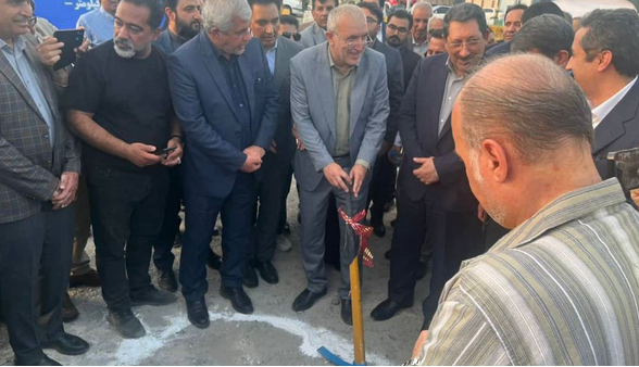 آغاز پروژه انتقال برق به معادن ساردوئیه با حضور وزیر صمت