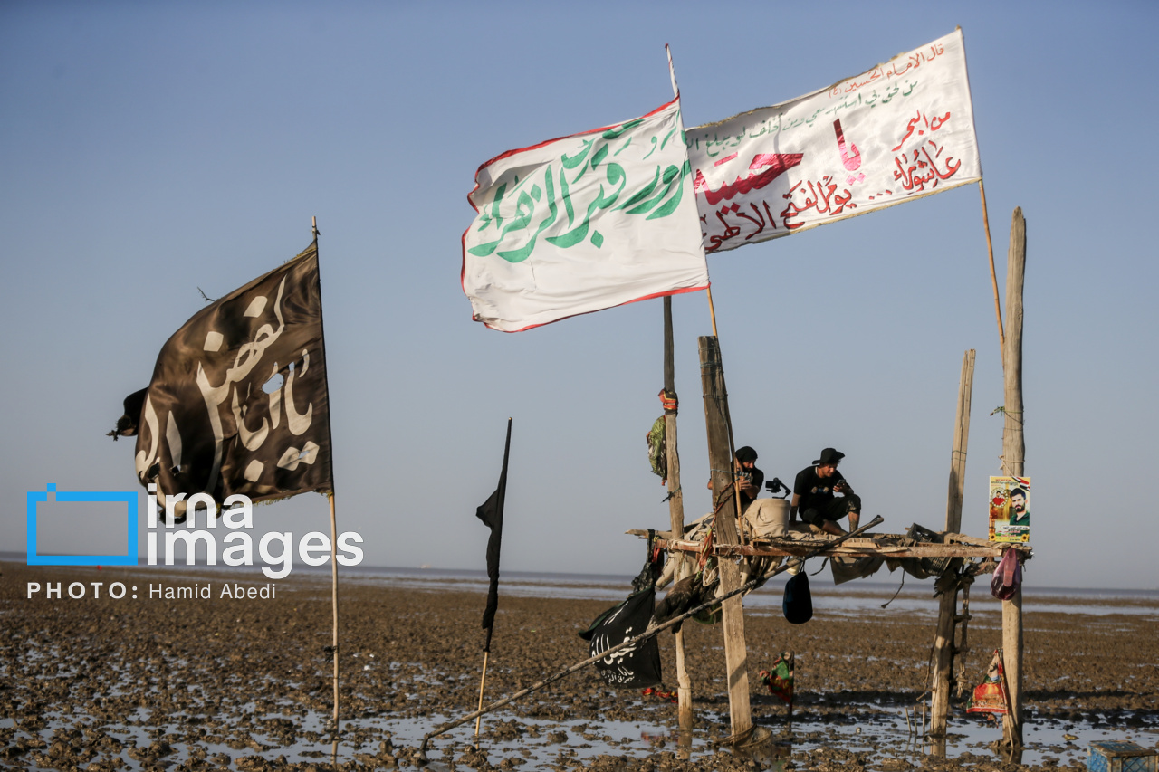 عکس/ پیاده روی اربعین؛ «من البحر الی النحر» 