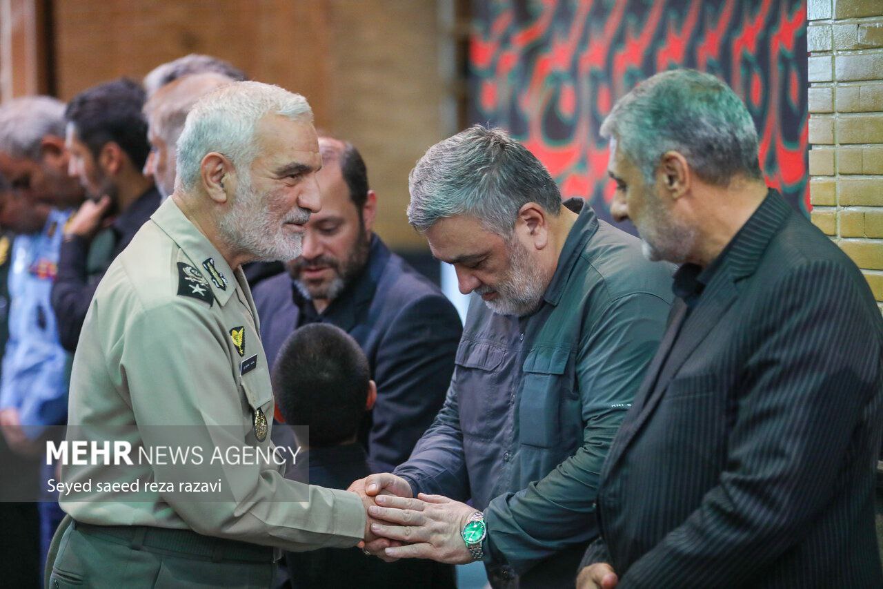 عکس/ مراسم گرامیداشت شهیدان «غلامرضا محرابی» و «مهدی ربانی»