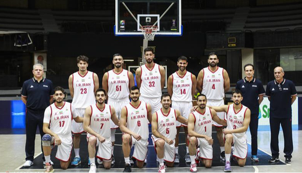 ۳ دیدار دوستانه تیم ملی بسکتبال در لبنان