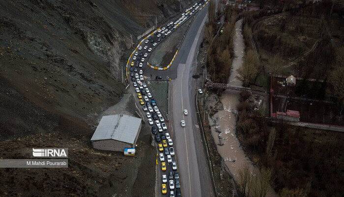ترافیک پرحجم و روان در جادههای مازندران