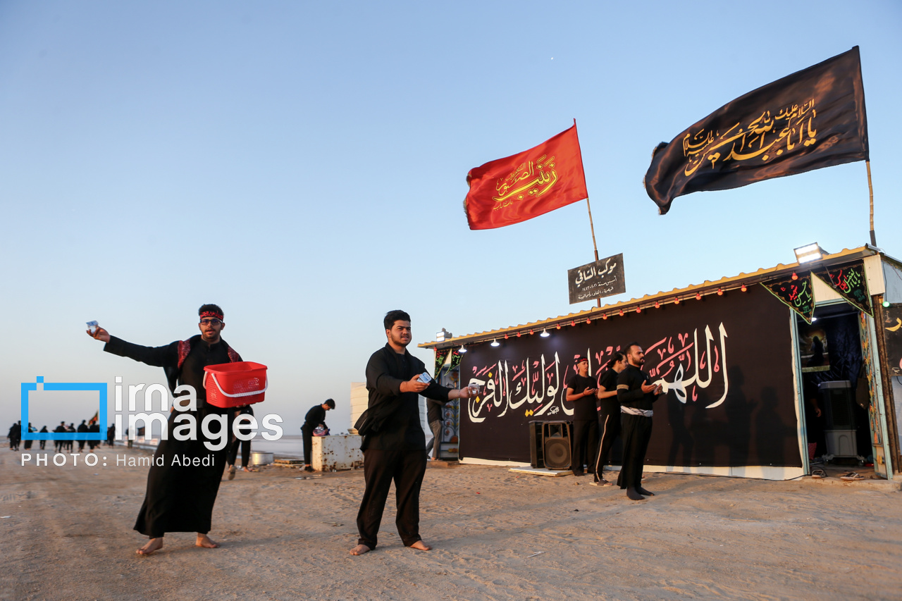 عکس/ پیاده روی اربعین؛ «من البحر الی النحر» 