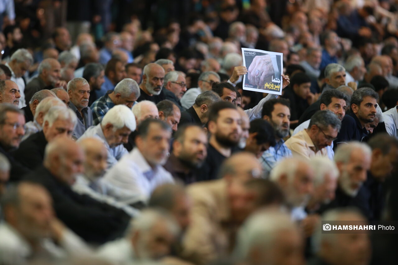 عکس/ نماز جمعه امروز تهران 