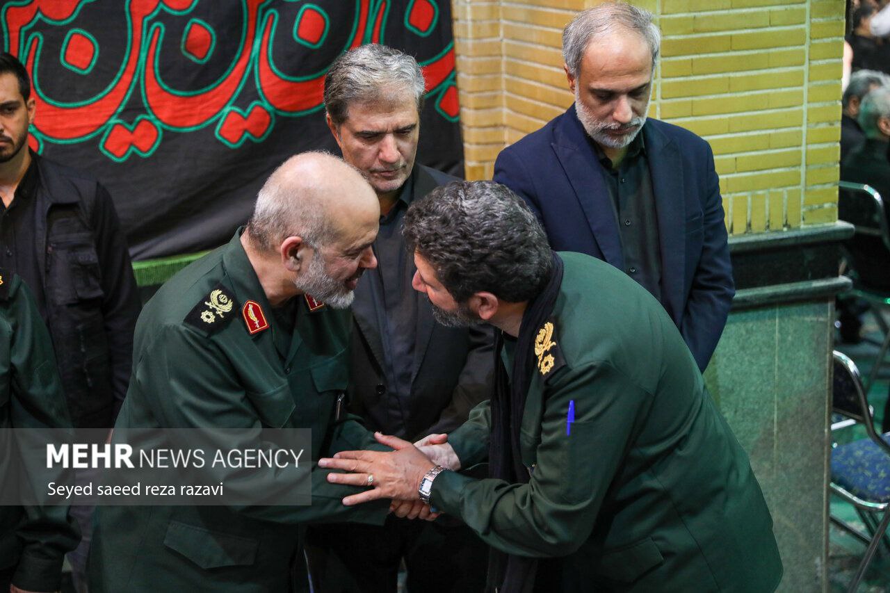 عکس/ مراسم گرامیداشت شهیدان «غلامرضا محرابی» و «مهدی ربانی»