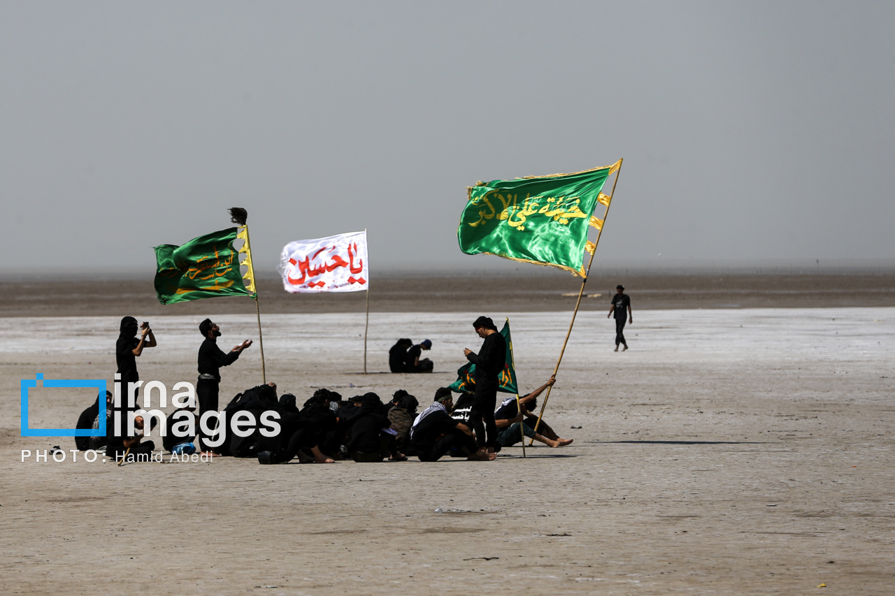 عکس/ پیاده روی اربعین؛ «من البحر الی النحر» 