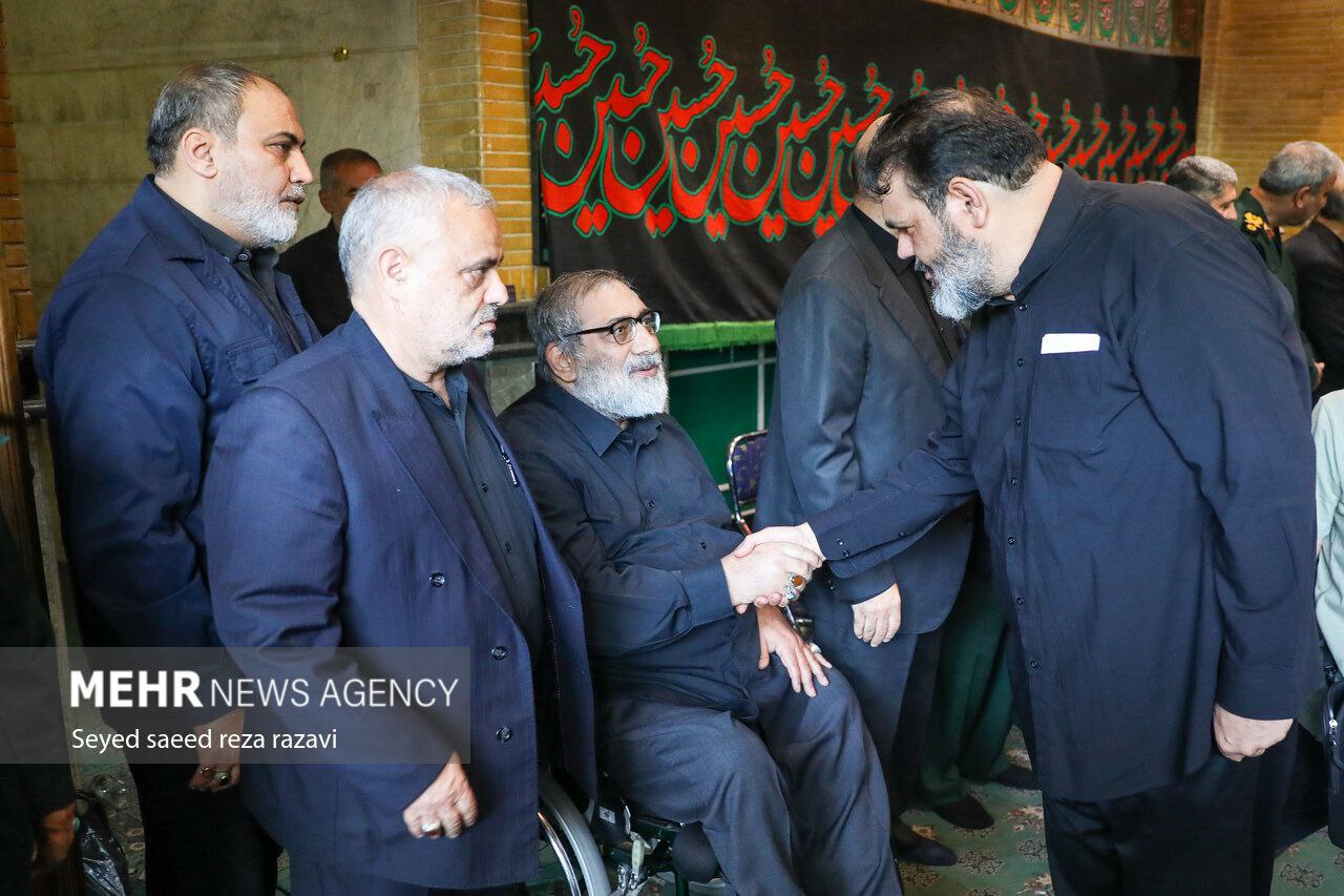 عکس/ مراسم گرامیداشت شهیدان «غلامرضا محرابی» و «مهدی ربانی»