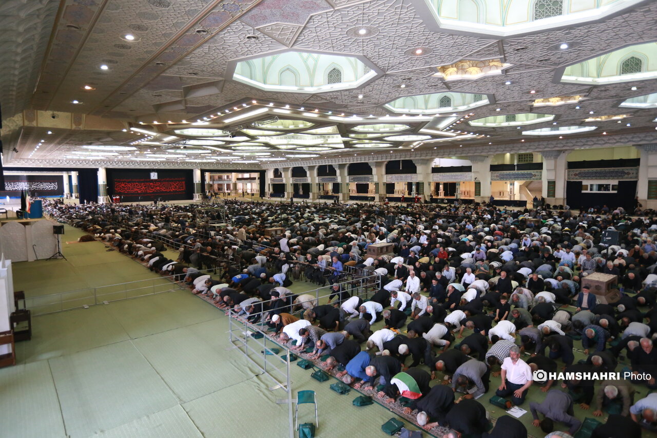 عکس/ نماز جمعه امروز تهران 