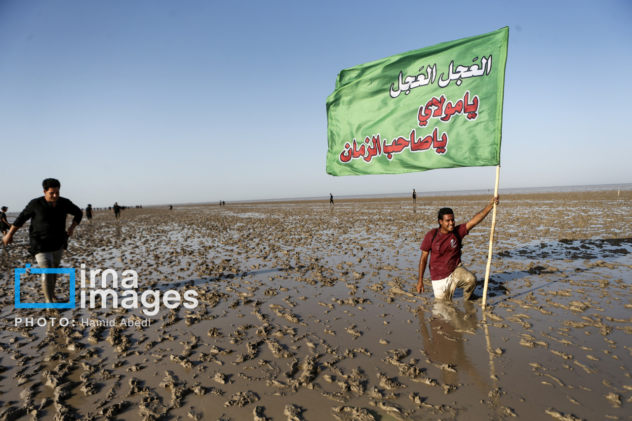 عکس/ پیاده روی اربعین؛ «من البحر الی النحر» 
