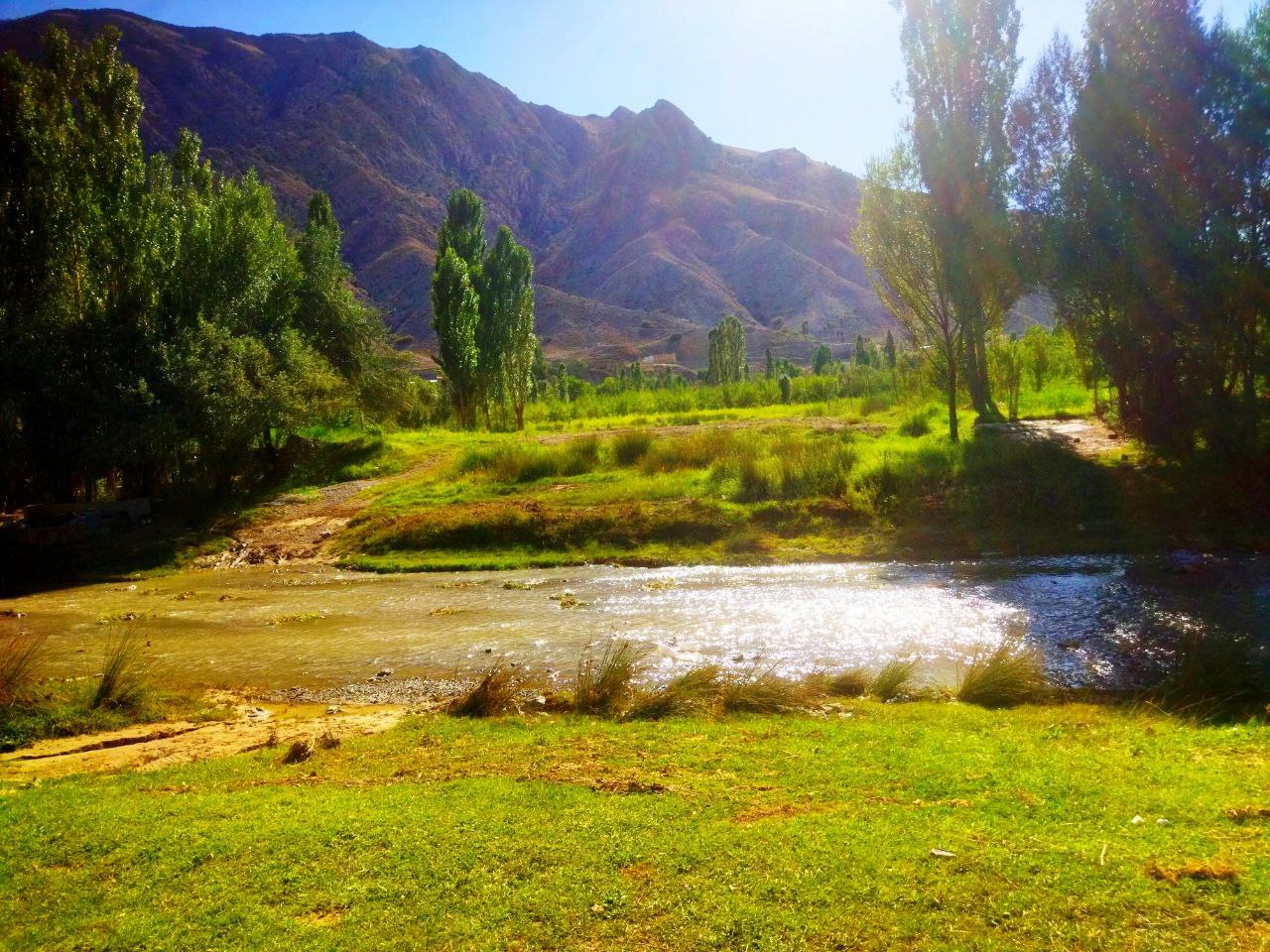 طبیعت زیبای منطقه باجگیران 