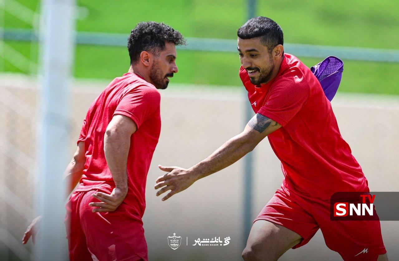 تصاویری از تمرین امروز پرسپولیس
