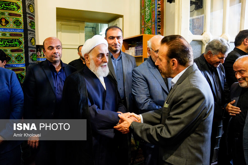 عکس/ مراسم بزرگداشت مرحوم محمد ناطق نوری